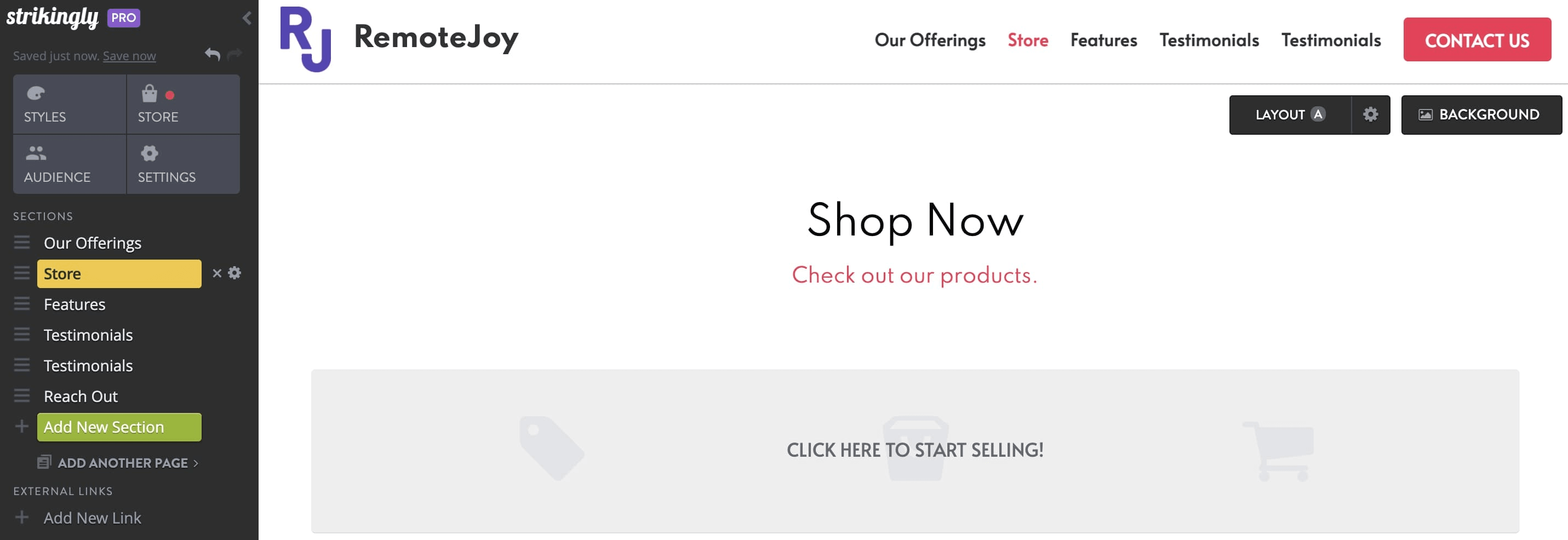 create an online store create an online store